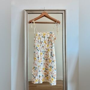 Floral Spaghetti Strap Dress